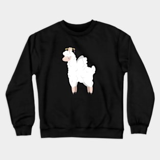 Angel Llama Crewneck Sweatshirt